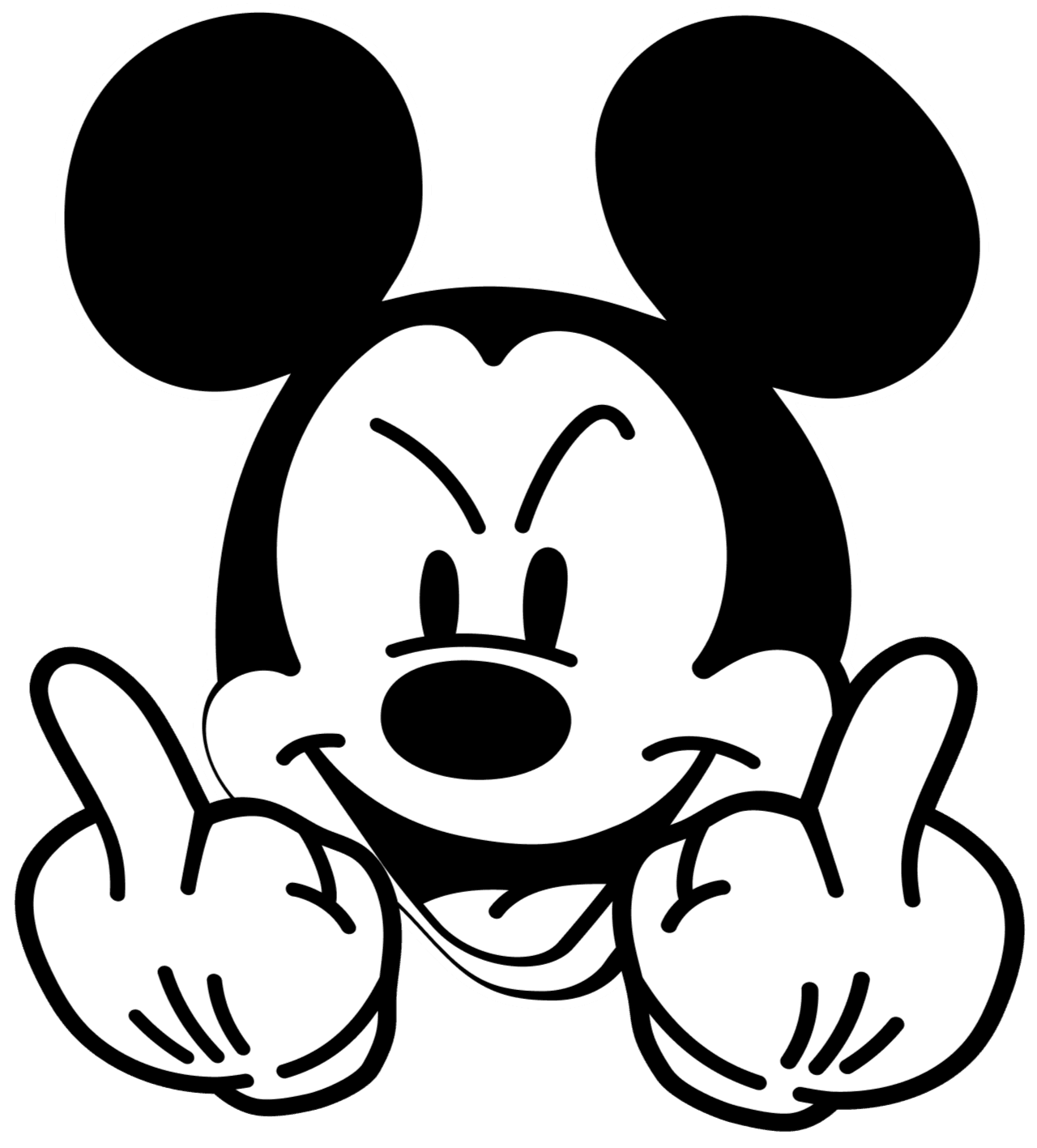 center-left mickey
