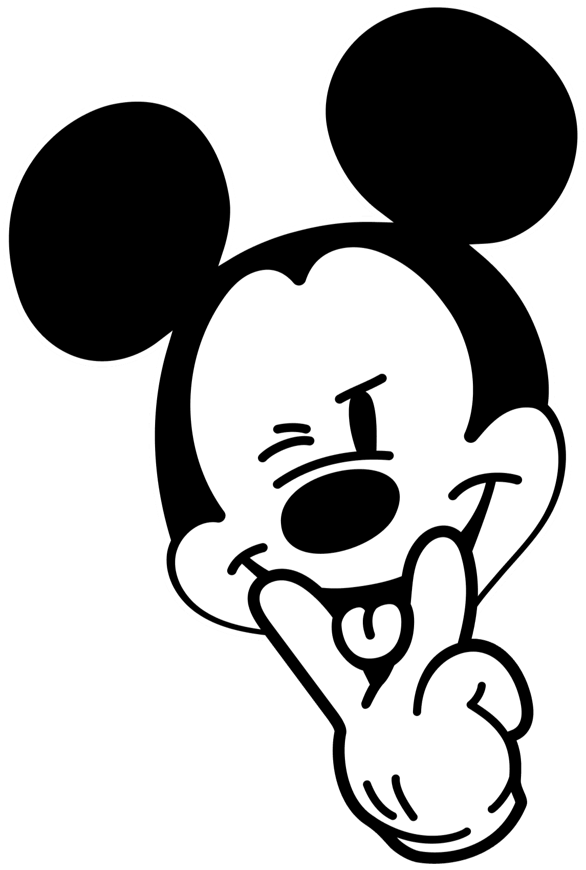 center right mickey